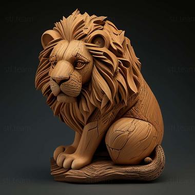 3D model Simba (STL)